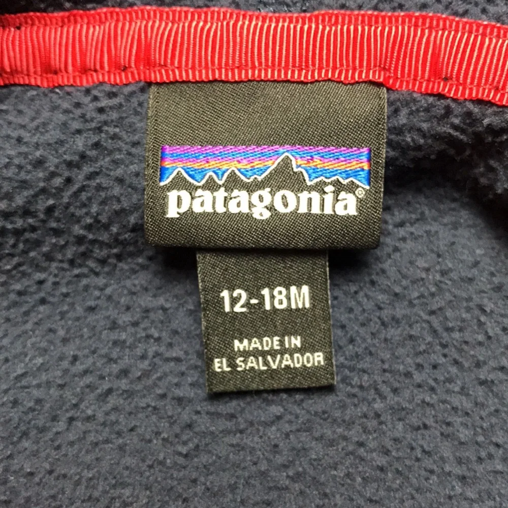 Patagonia Fleece Jacket (size 12-18m)